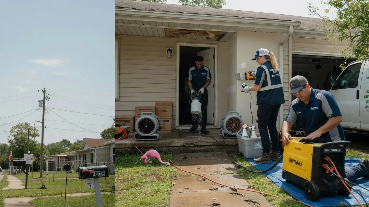 Storm Damage Water Removal in Mercer, MO near me